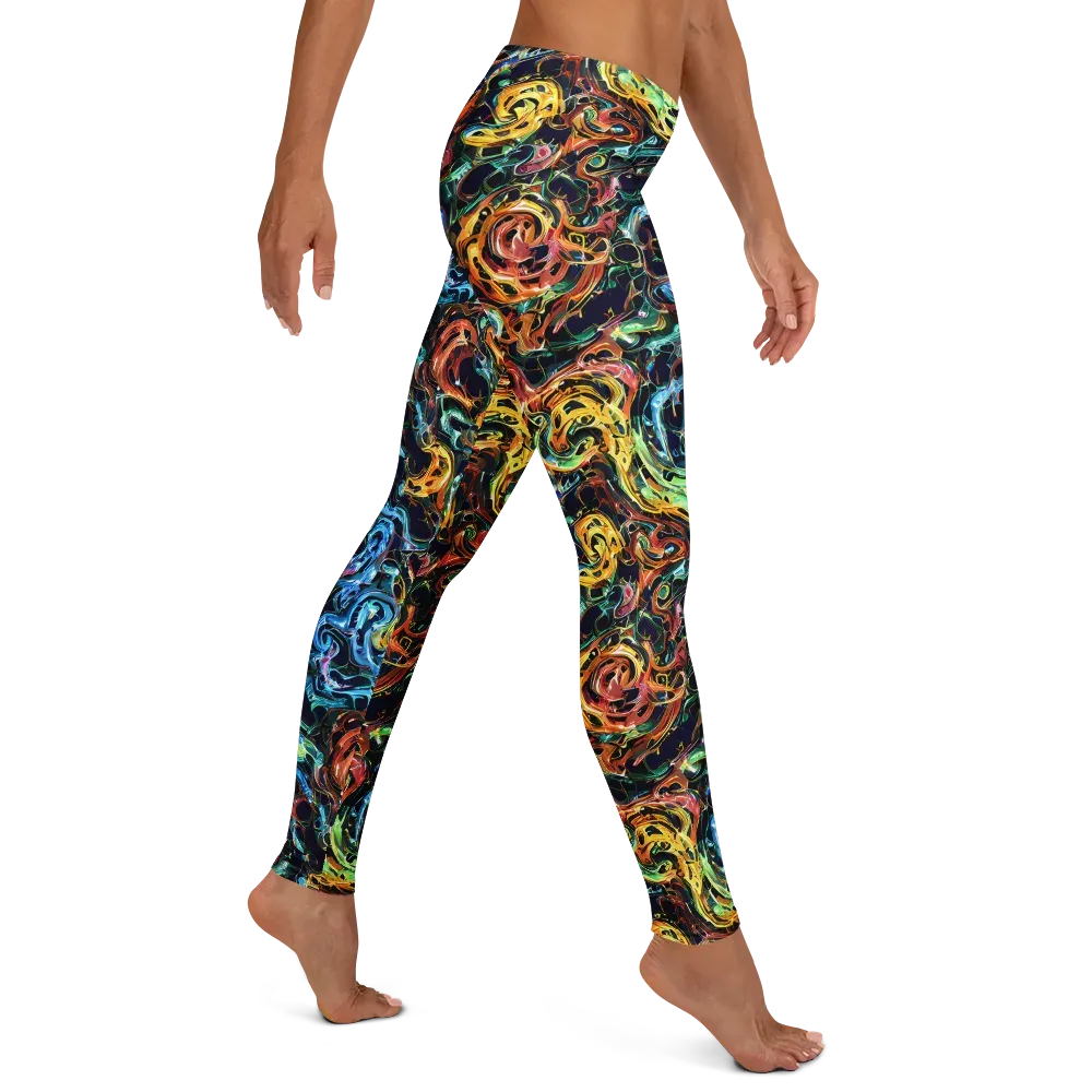 Ember And Ice on Leggings — Right