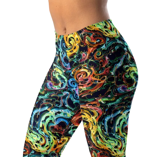 Ember And Ice on a Leggings