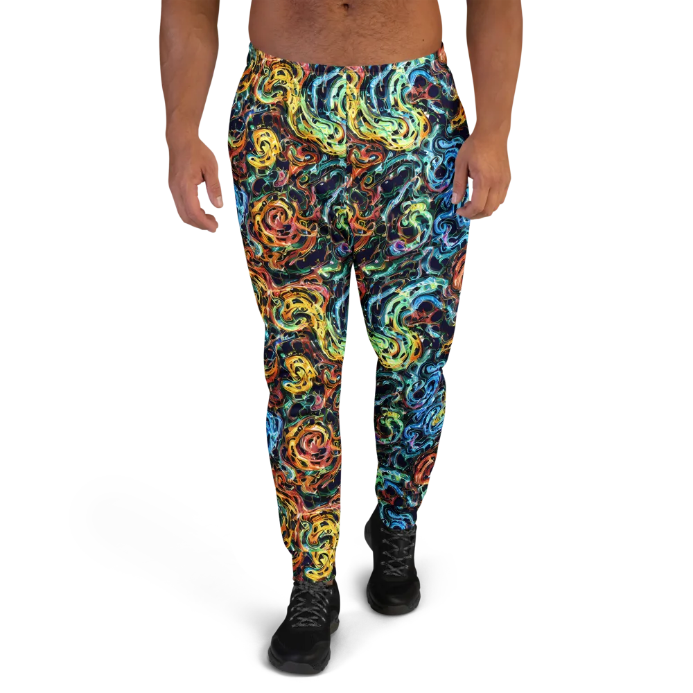 Ember And Ice on Men's Joggers — Front