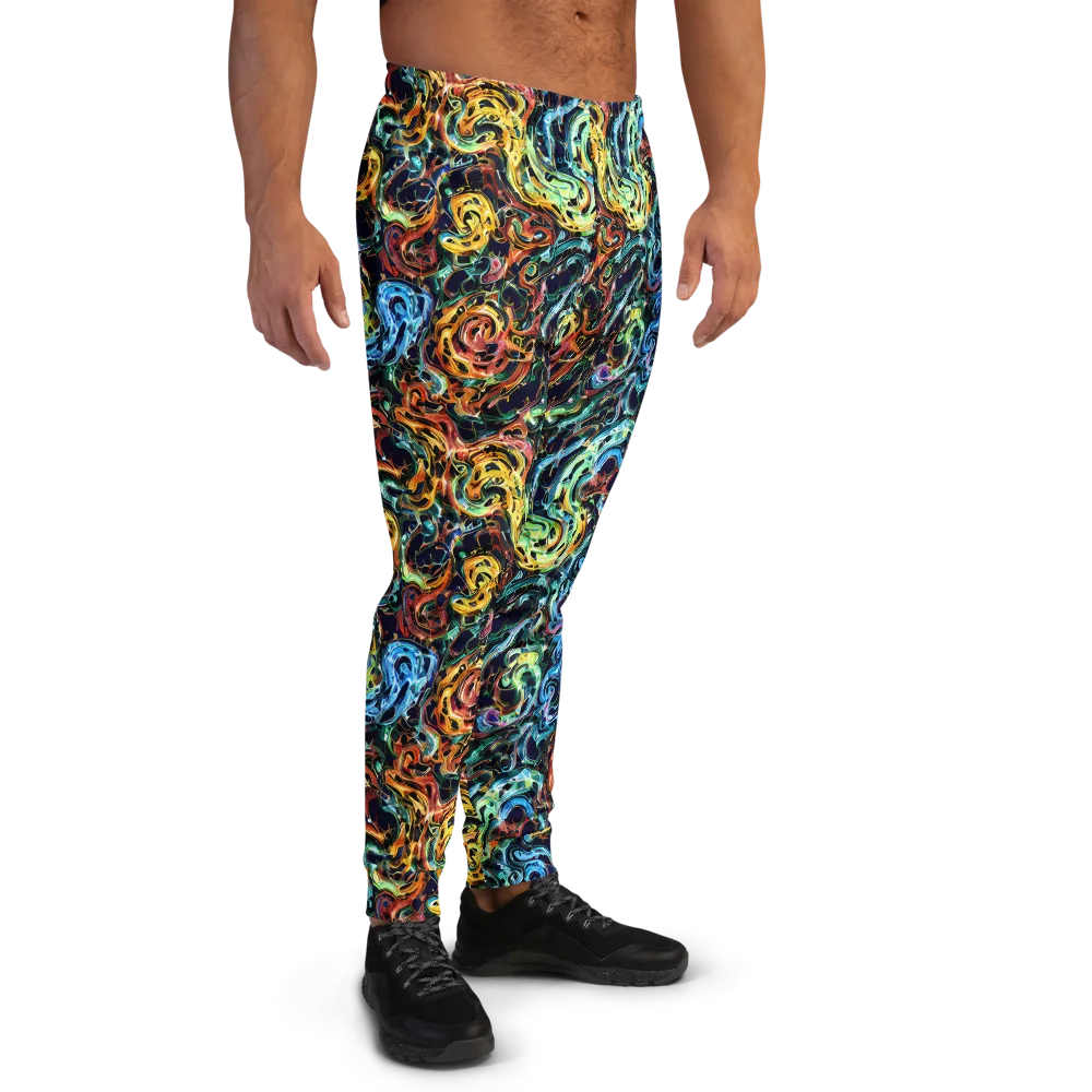 Ember And Ice on Men's Joggers — Right