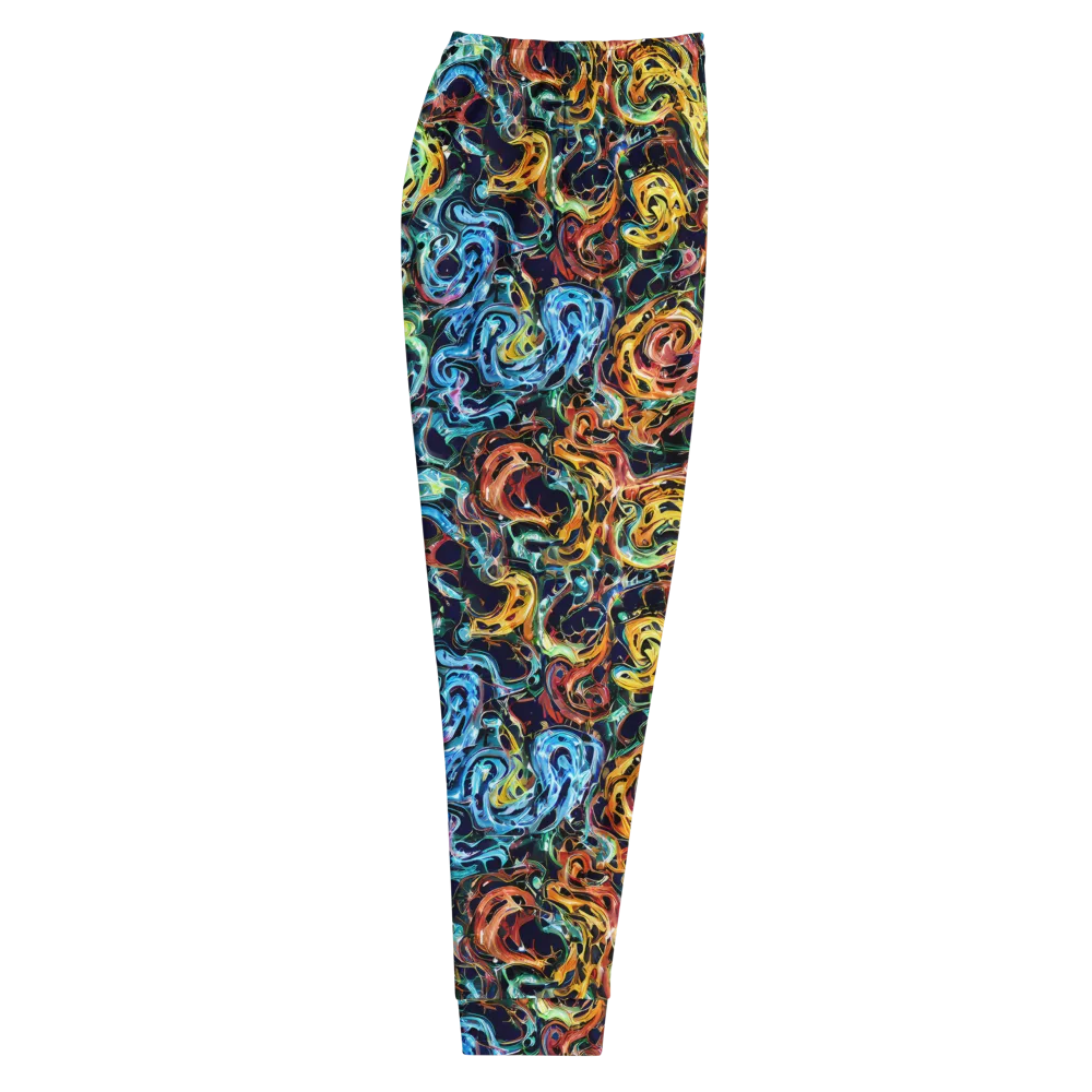 Ember And Ice on Men's Joggers — Right
