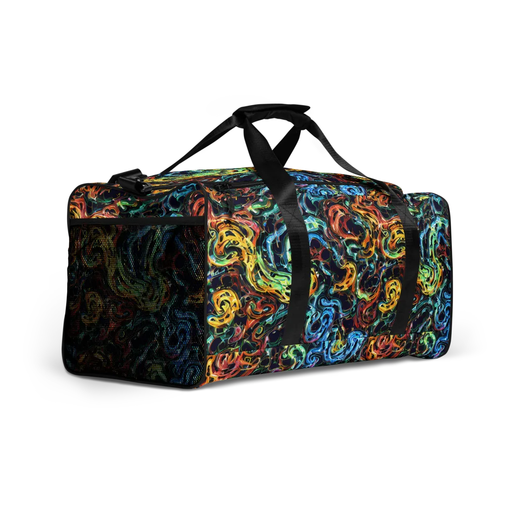 Ember And Ice on Duffle Bag — Right Front