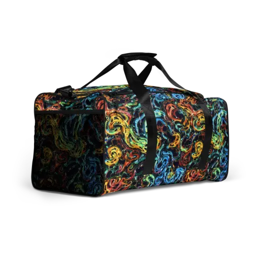 Ember And Ice on a Duffle Bag