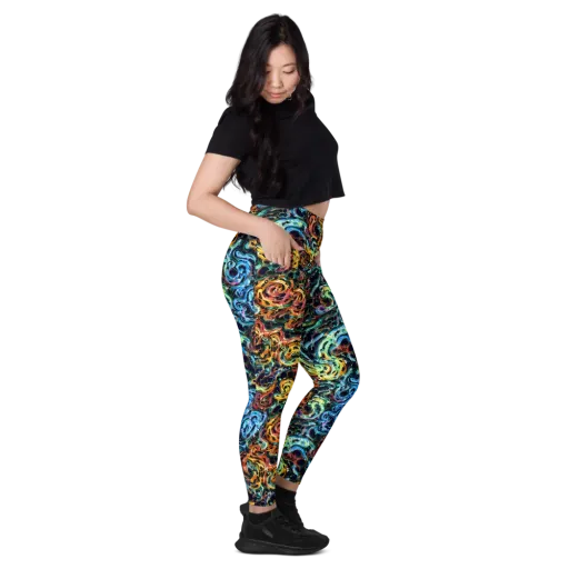 Ember And Ice on a Leggings with Pockets