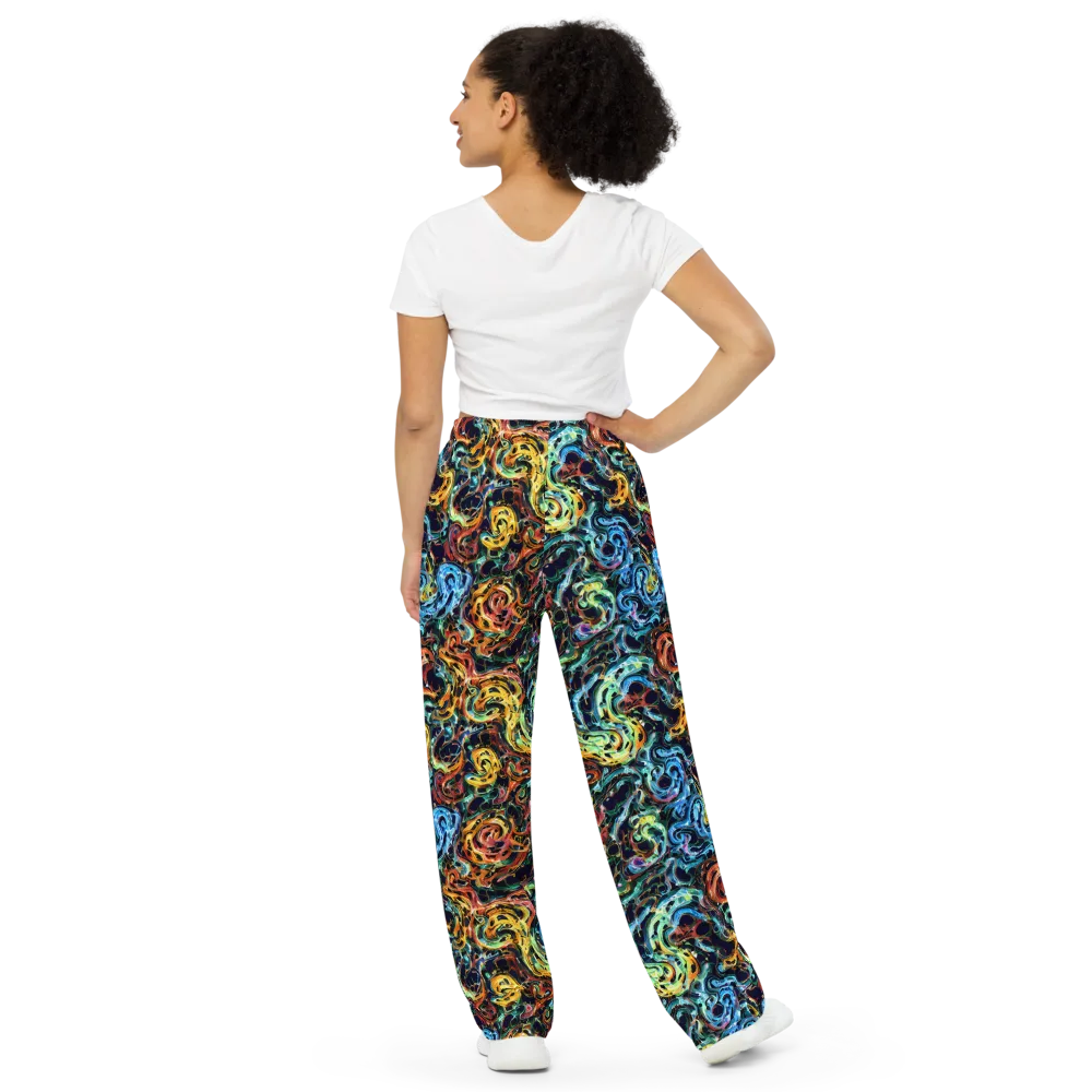 Ember And Ice on Wide-Leg Pants — Back