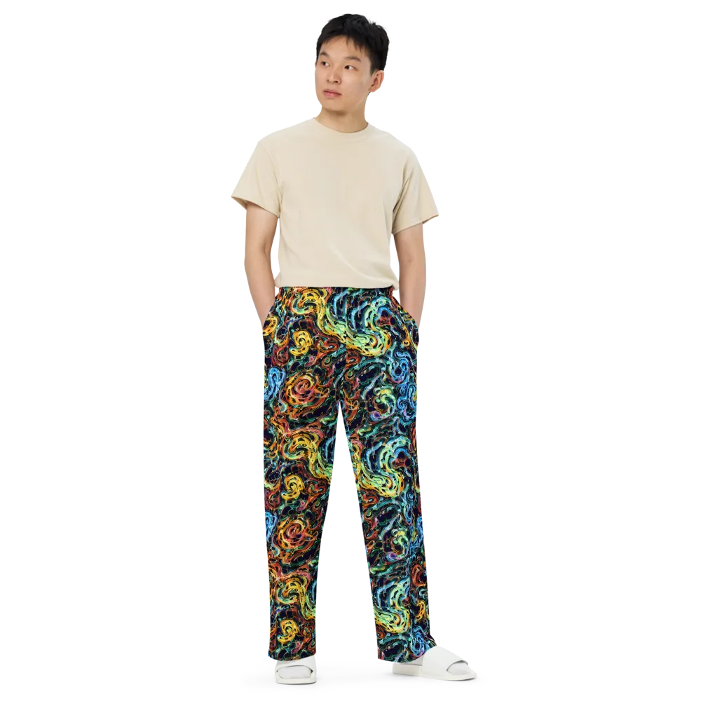 Ember And Ice on Wide-Leg Pants — Front