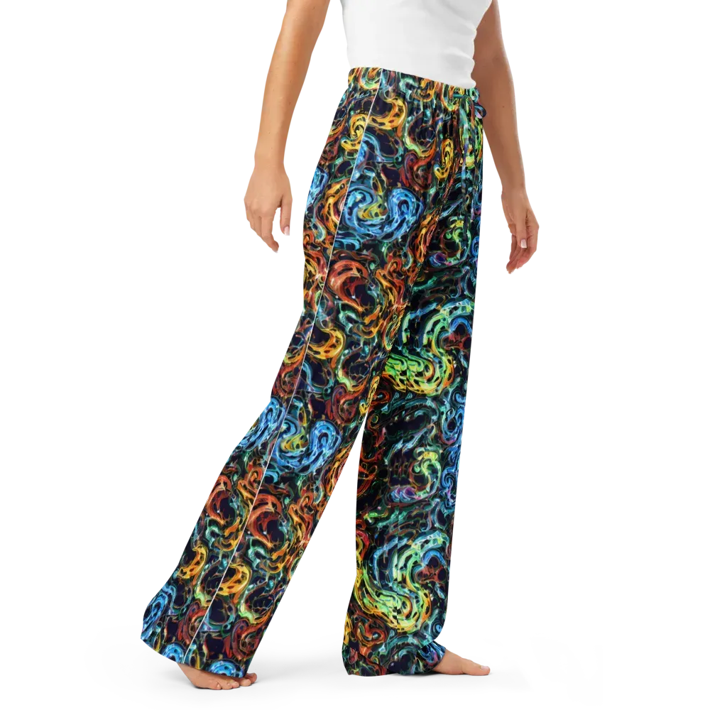 Ember And Ice on Women's Pajama Pants — Right Front