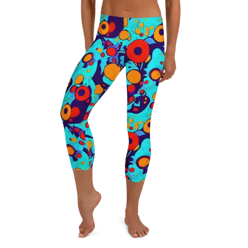 Cosmic Marrow on a Capri Leggings