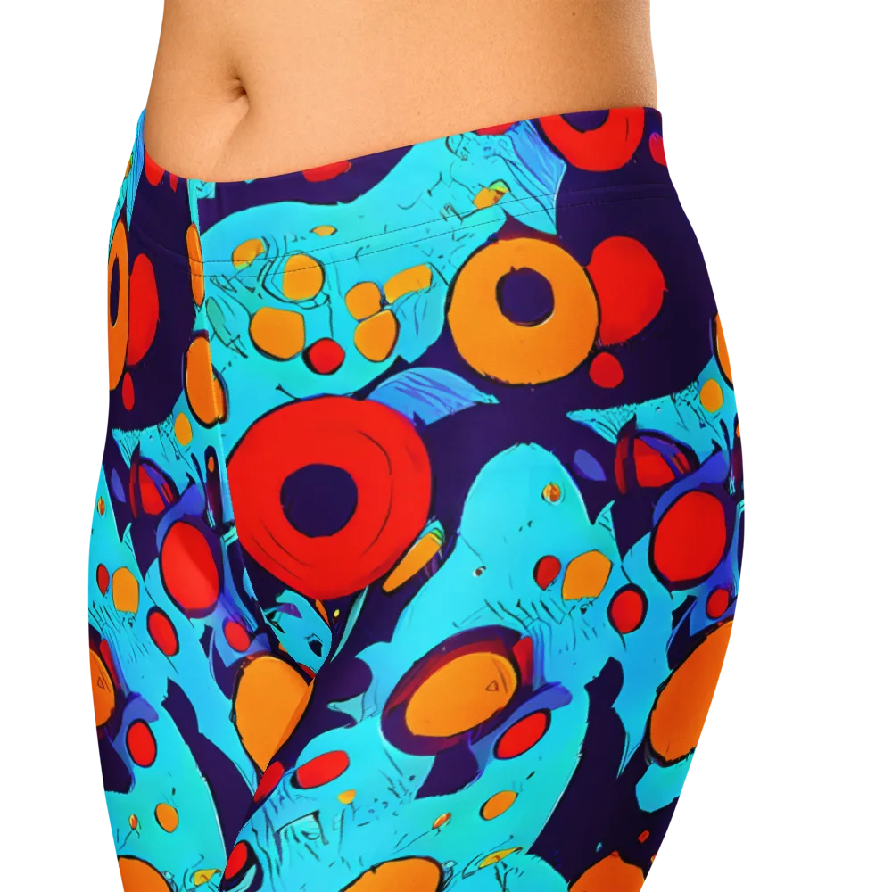 Cosmic Marrow on Capri Leggings — Zoomed-in