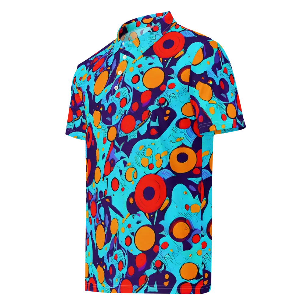 Cosmic Marrow on Men's Slim Fit Polo Shirt — Left Front