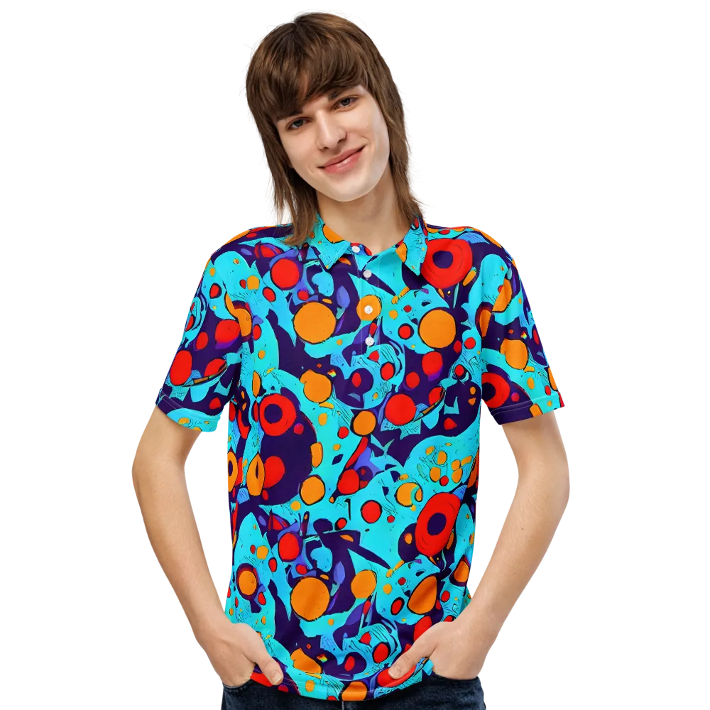 Cosmic Marrow on Men's Slim Fit Polo Shirt — Front