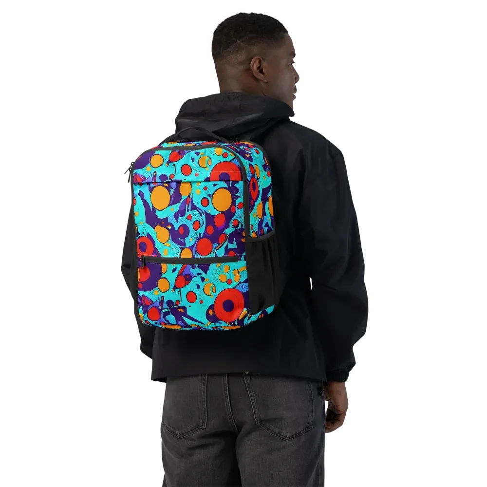 Cosmic Marrow on Utility Backpack — Back