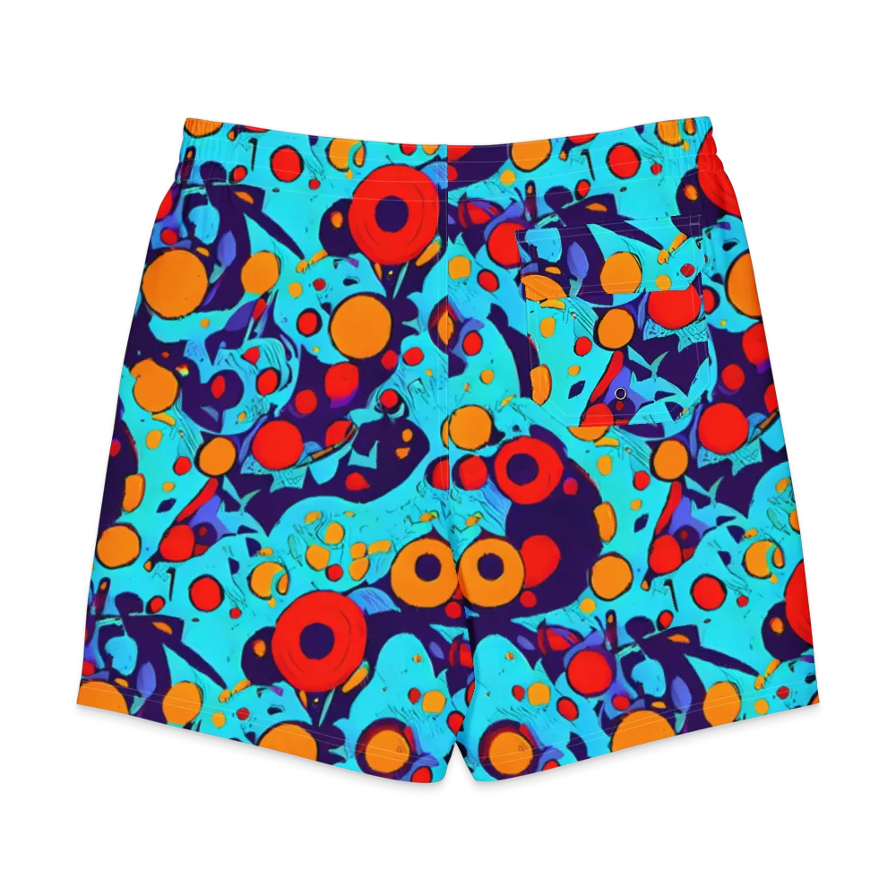 Cosmic Marrow on Men's Board Shorts — Back