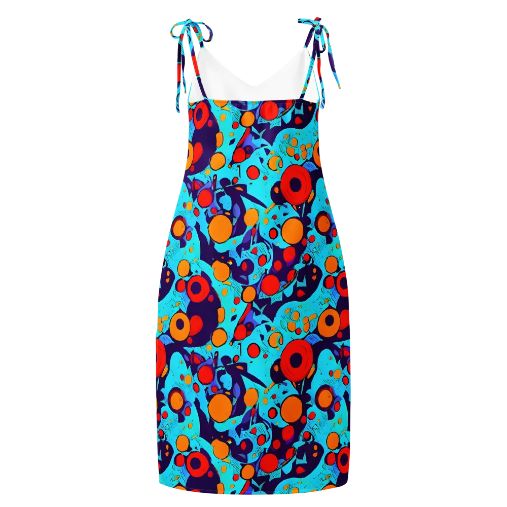 Cosmic Marrow on Slip Dress — Back