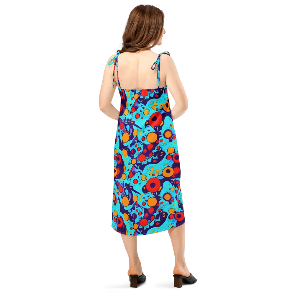 Cosmic Marrow on Slip Dress — Back
