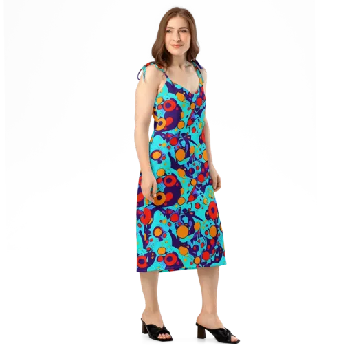 Cosmic Marrow on a Slip Dress