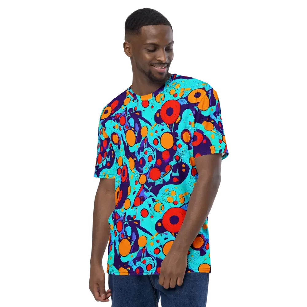 Cosmic Marrow on Men's Crew Neck T-Shirt — Left