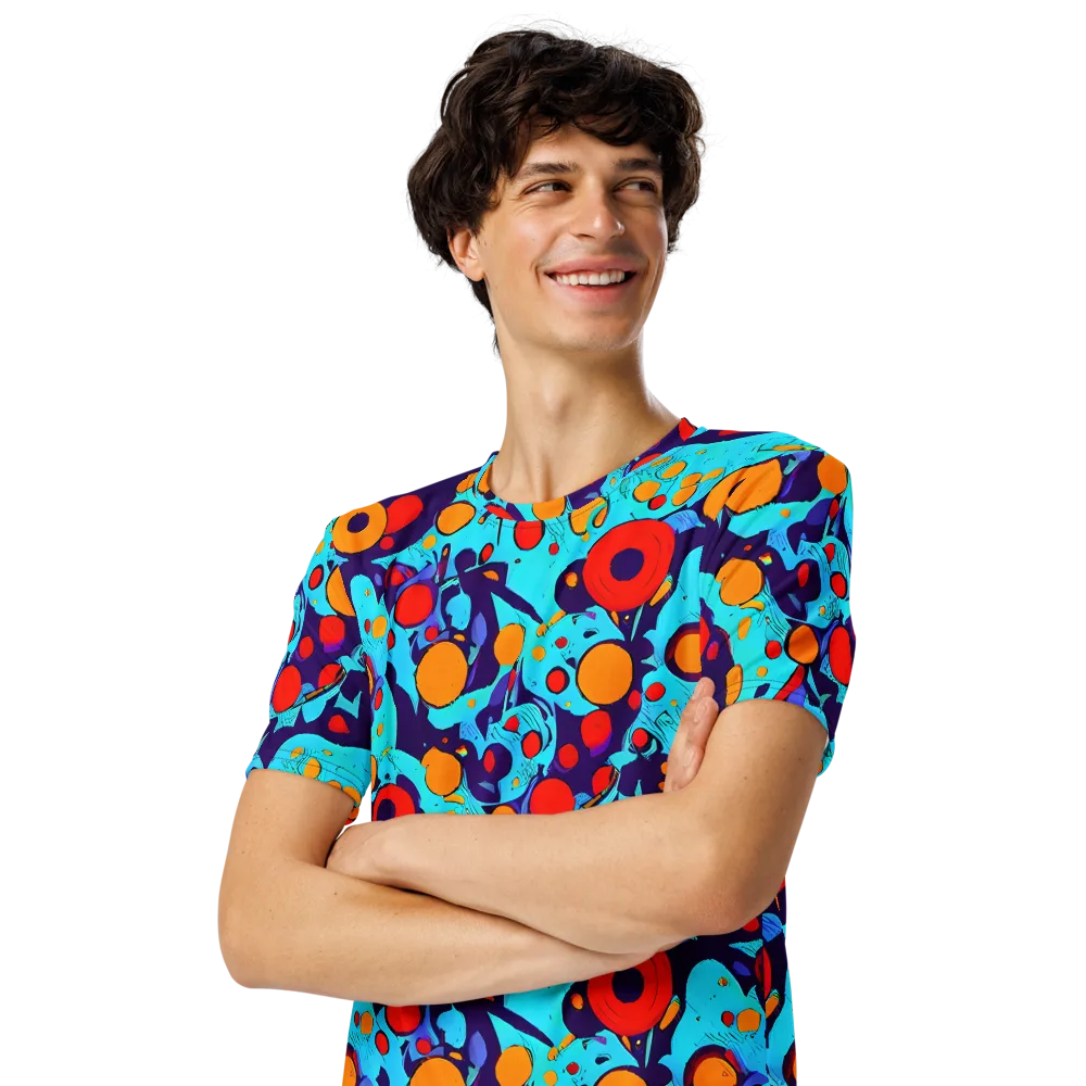 Cosmic Marrow on Men's Crew Neck T-Shirt — Left Front