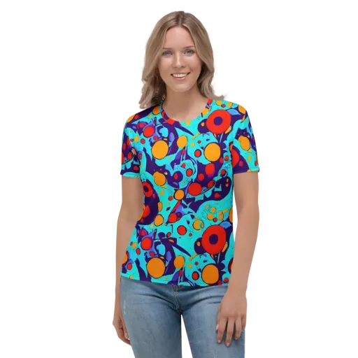 Cosmic Marrow on a Women's Crew Neck T-Shirt