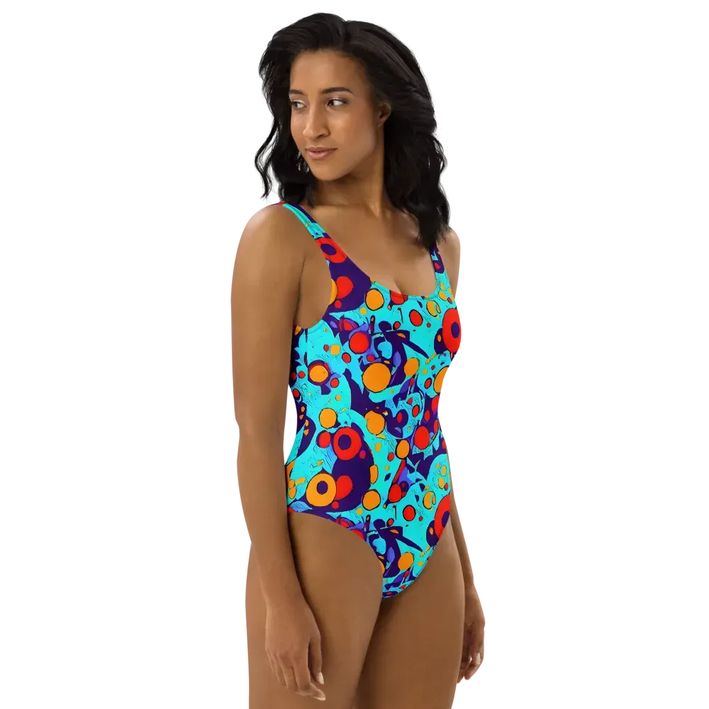 Cosmic Marrow on One-Piece Swimsuit — Right