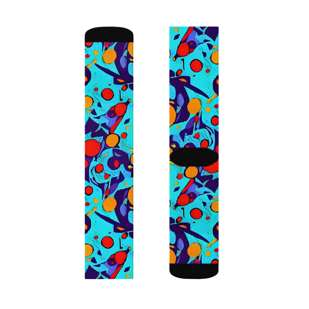 Cosmic Marrow on Socks — Right Sock
