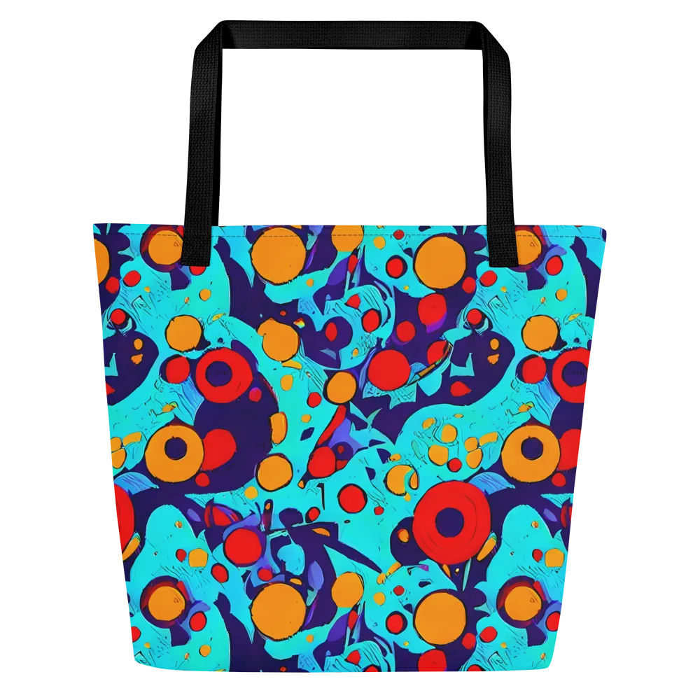 Cosmic Marrow on Large Tote Bag W/ Pocket — Front
