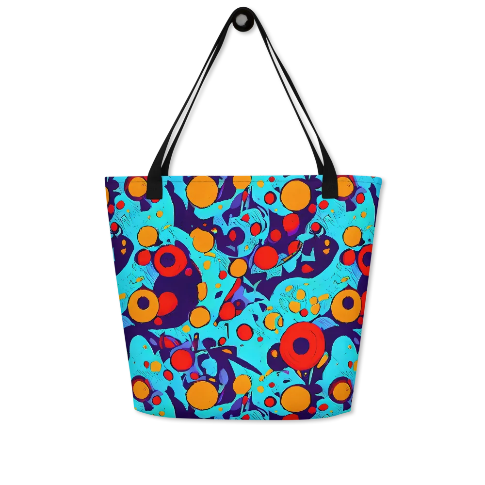 Cosmic Marrow on Large Tote Bag W/ Pocket — Front