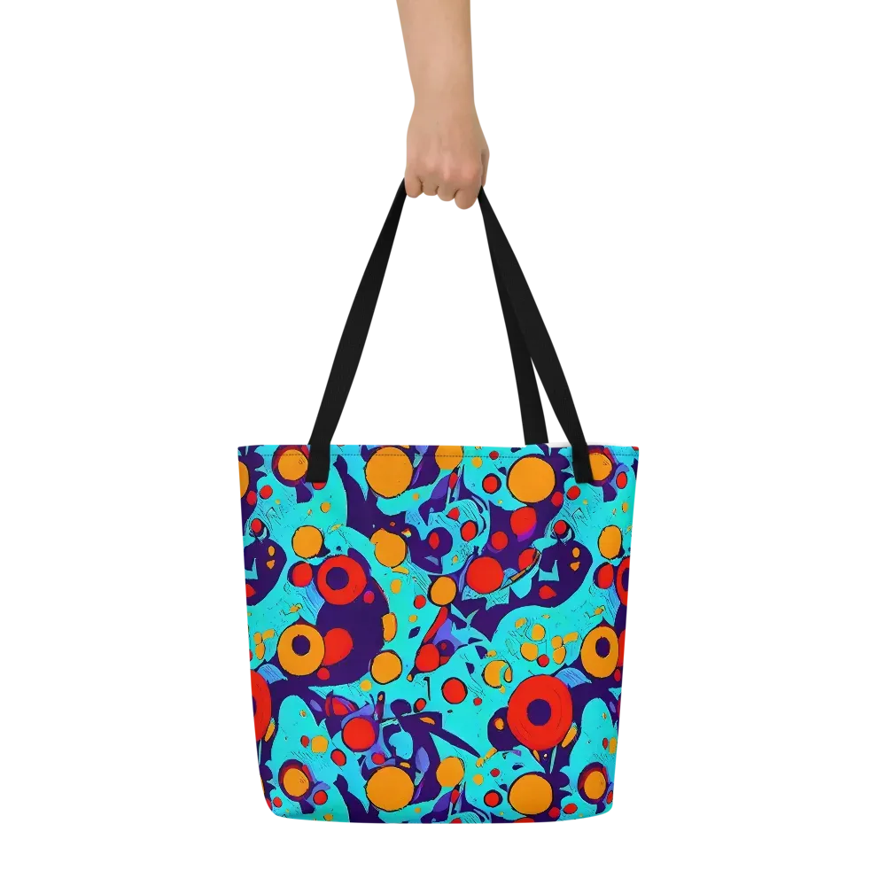 Cosmic Marrow on Large Tote Bag W/ Pocket — Front