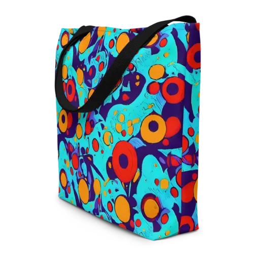 Cosmic Marrow on a Large Tote Bag W/ Pocket