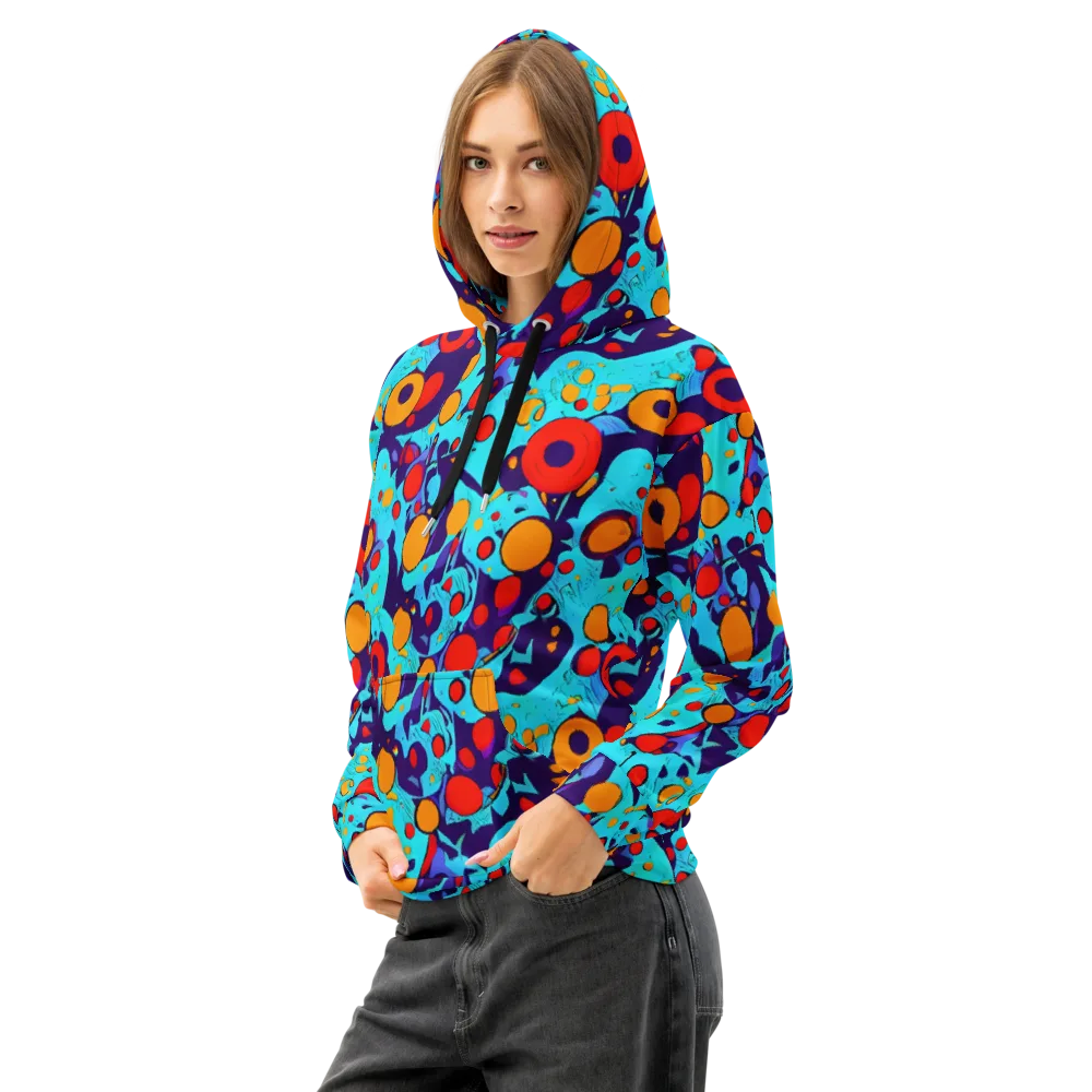 Cosmic Marrow on Cotton Hoodie — Left Front