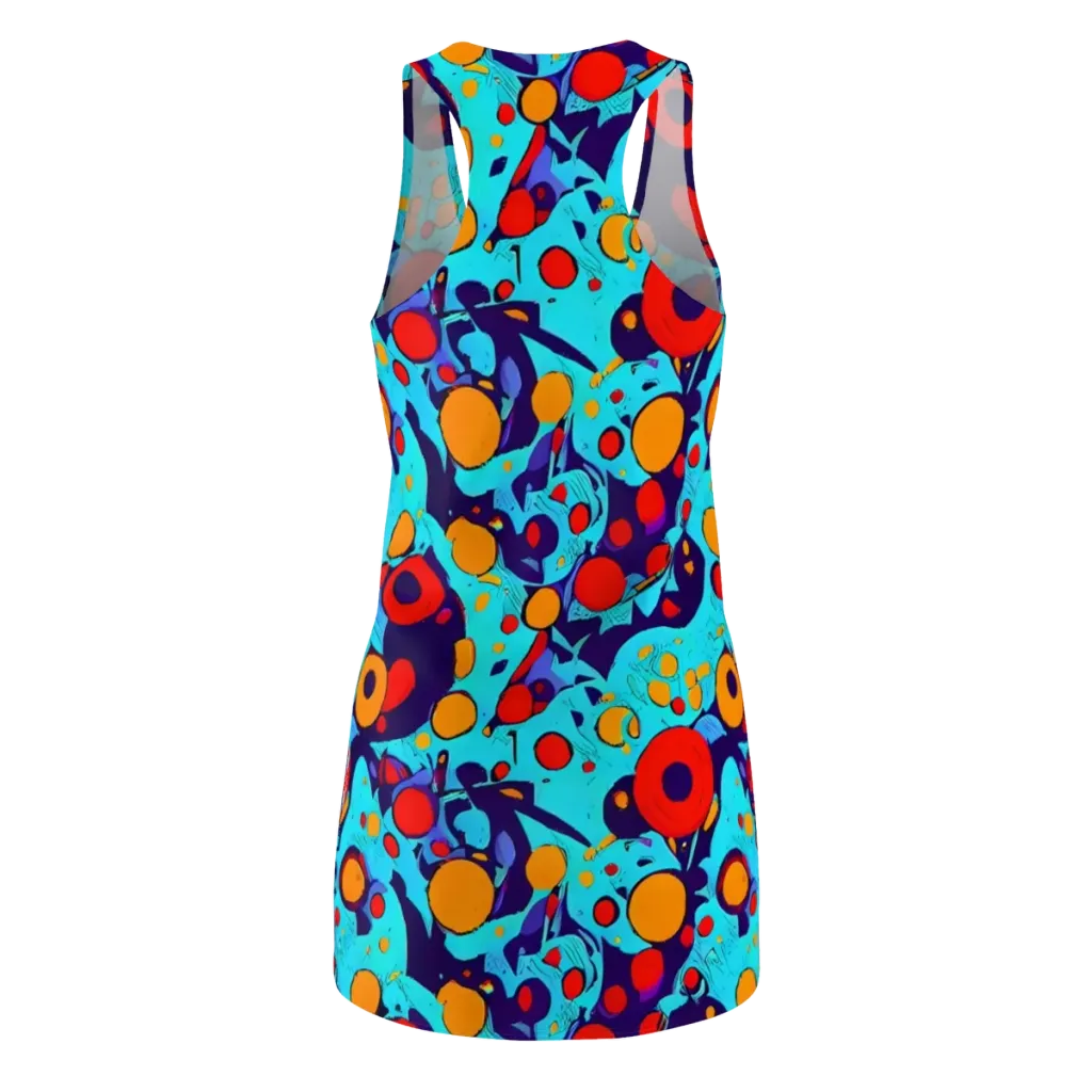 Cosmic Marrow on Racerback Dress — Back