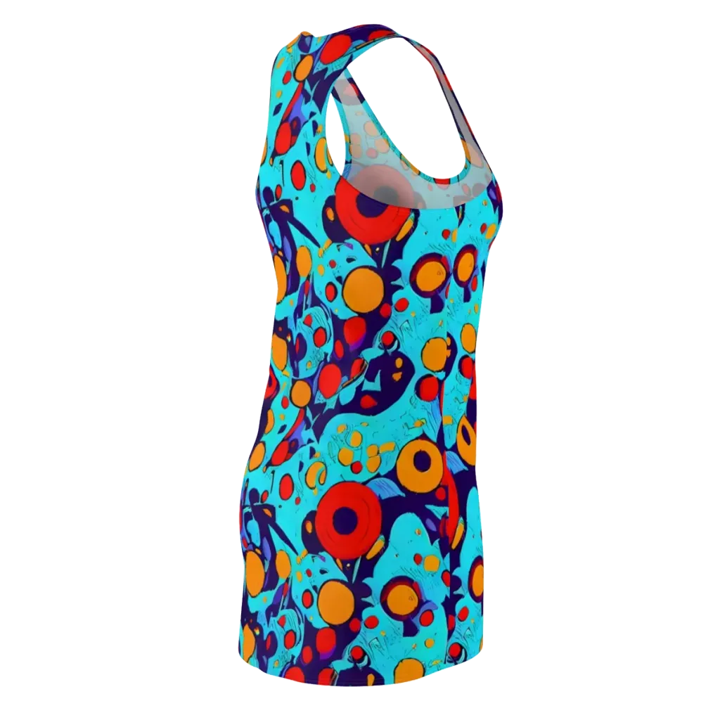 Cosmic Marrow on Racerback Dress — Back Side