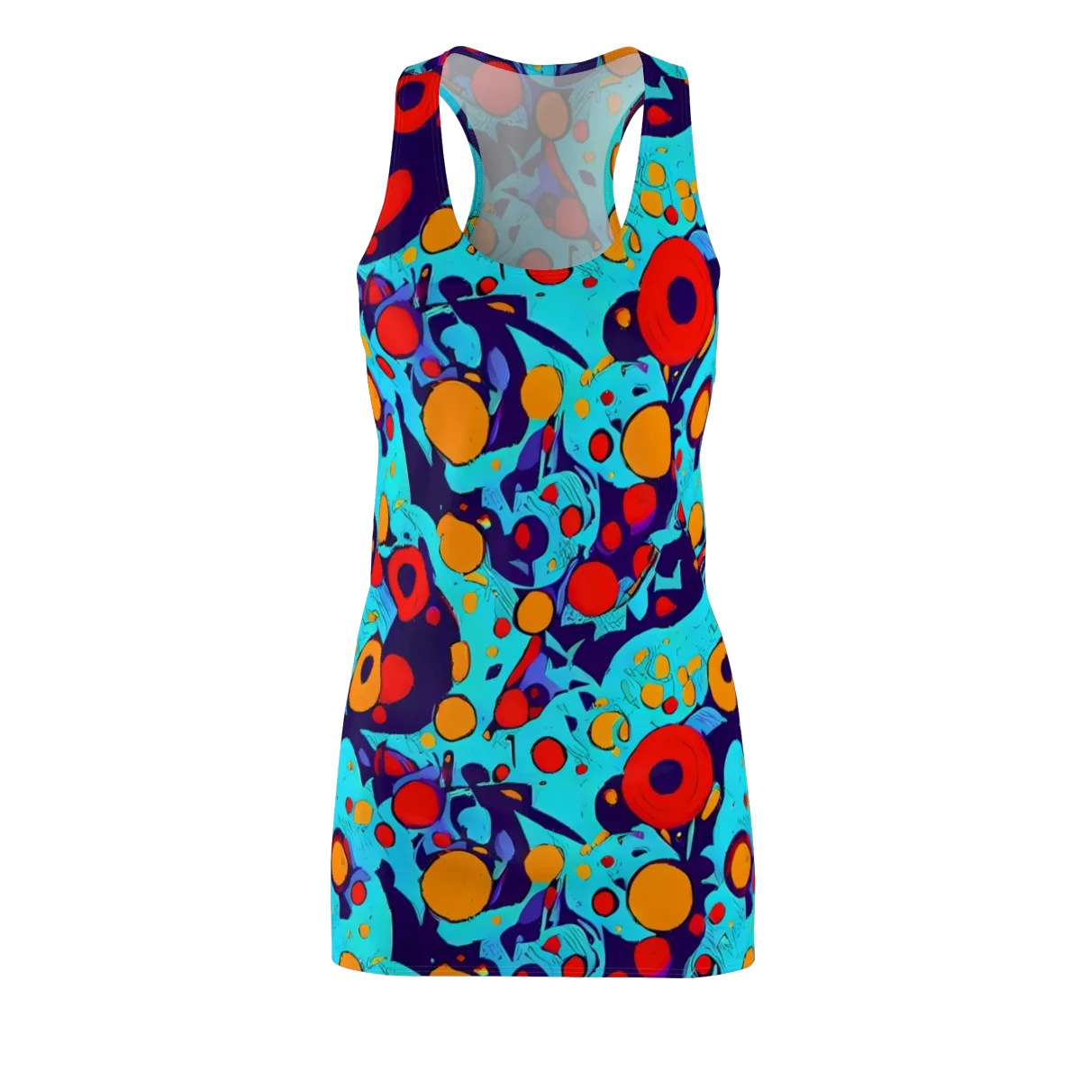 Cosmic Marrow on Racerback Dress — Front