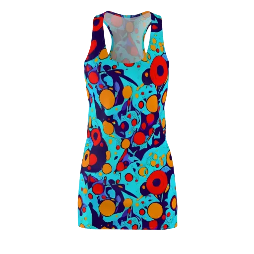 Cosmic Marrow on a Racerback Dress