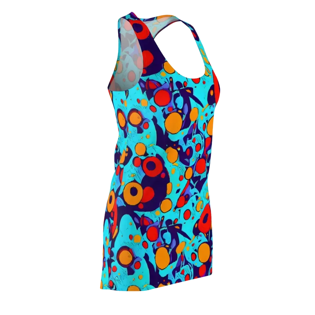 Cosmic Marrow on Racerback Dress — Front Side