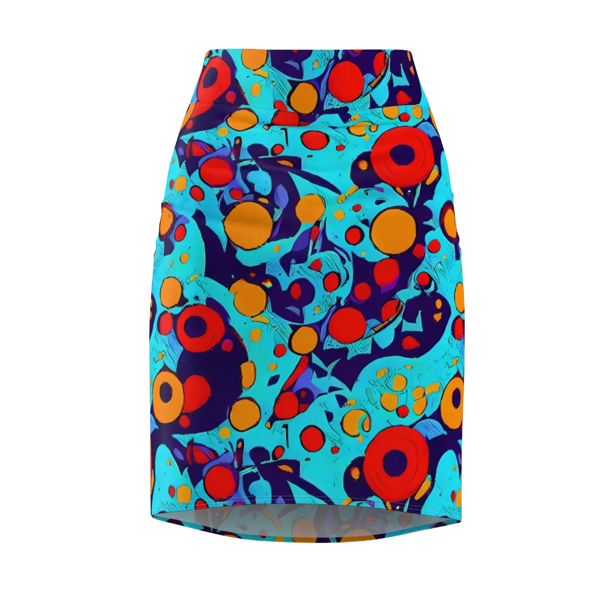 Cosmic Marrow on Pencil Skirt — Front