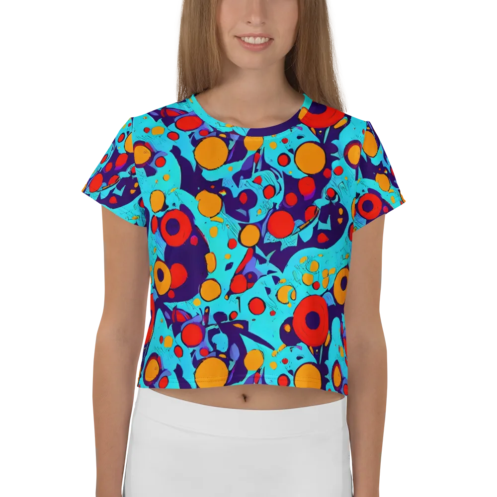 Cosmic Marrow on Crop Tee — Front