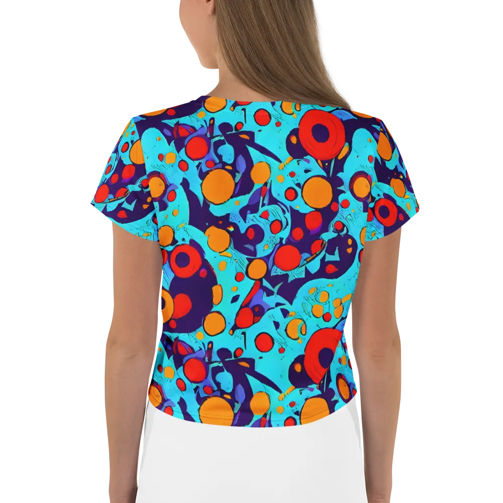 Cosmic Marrow on Crop Tee — Back