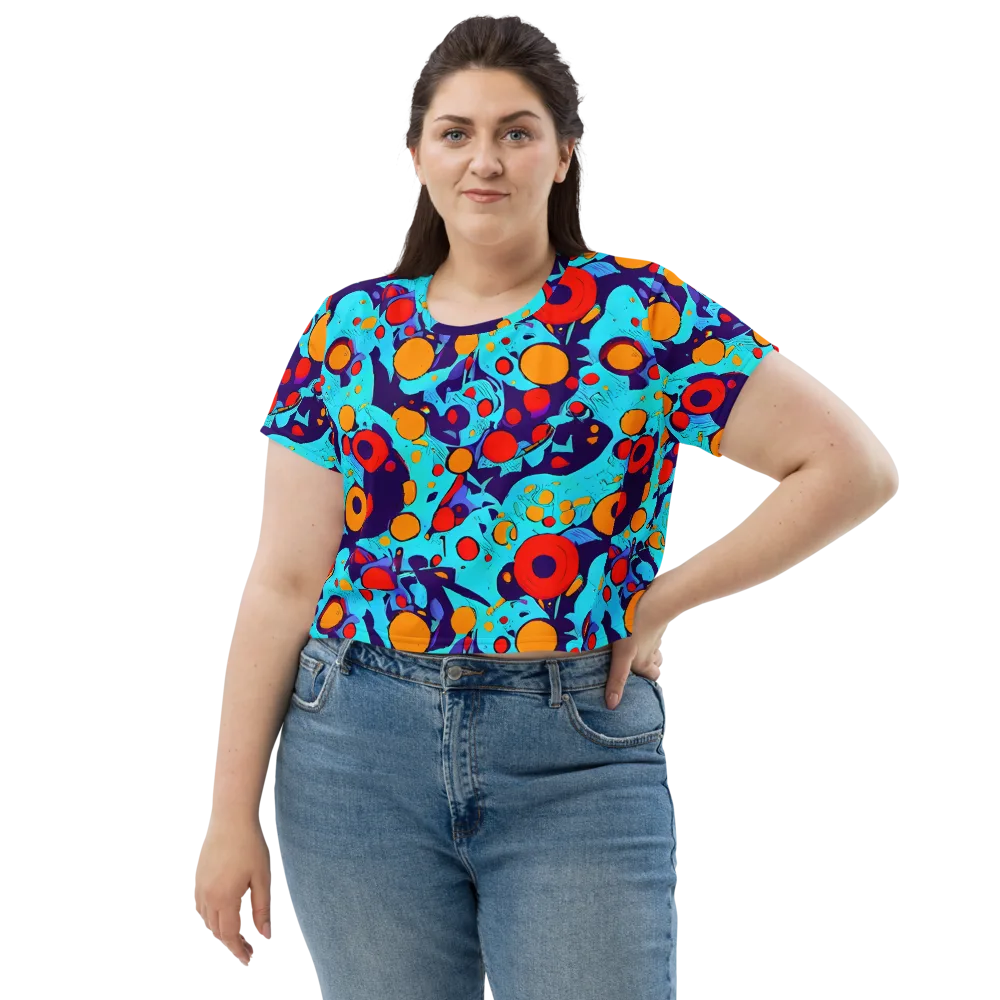 Cosmic Marrow on Crop Tee — Front