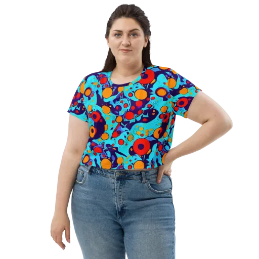Cosmic Marrow on a Crop Tee