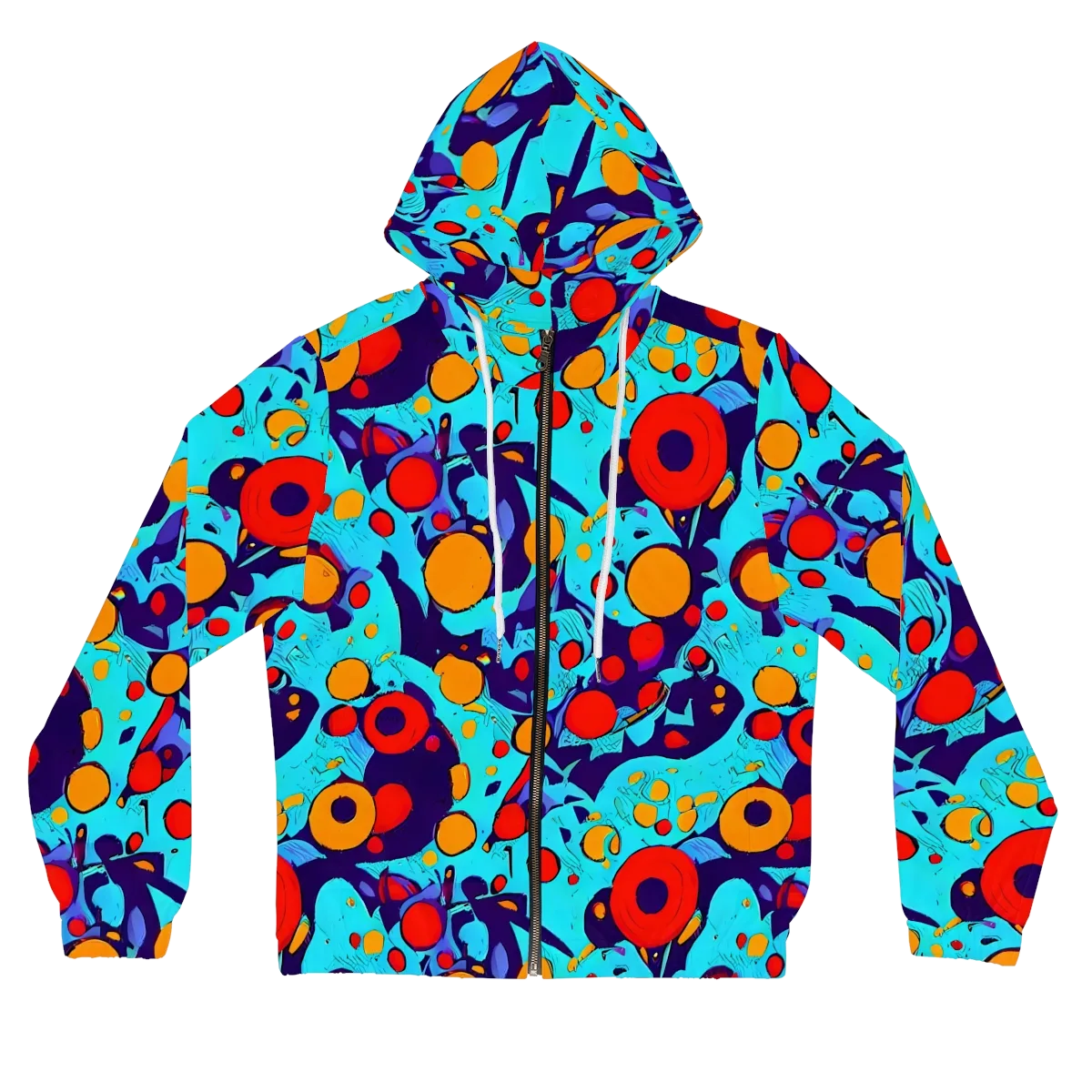 Cosmic Marrow on Women's Full-Zip Hoodie — Front