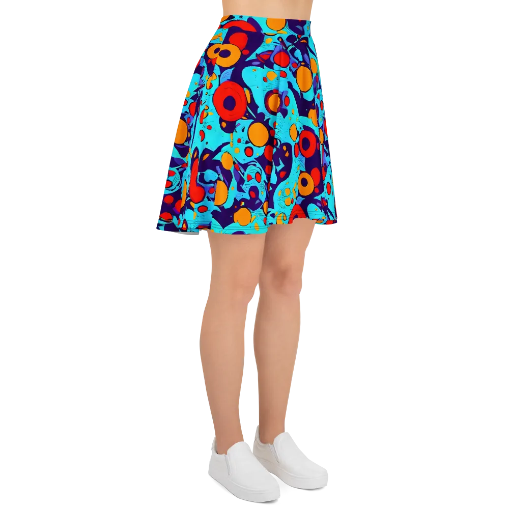 Cosmic Marrow on Skater Skirt — Right
