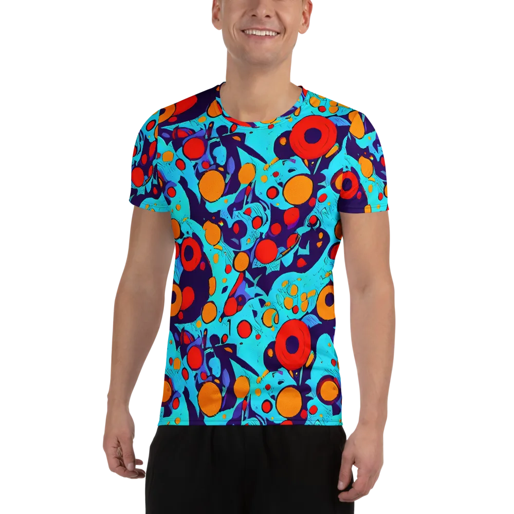 Cosmic Marrow on Men's Athletic T-Shirt — Front