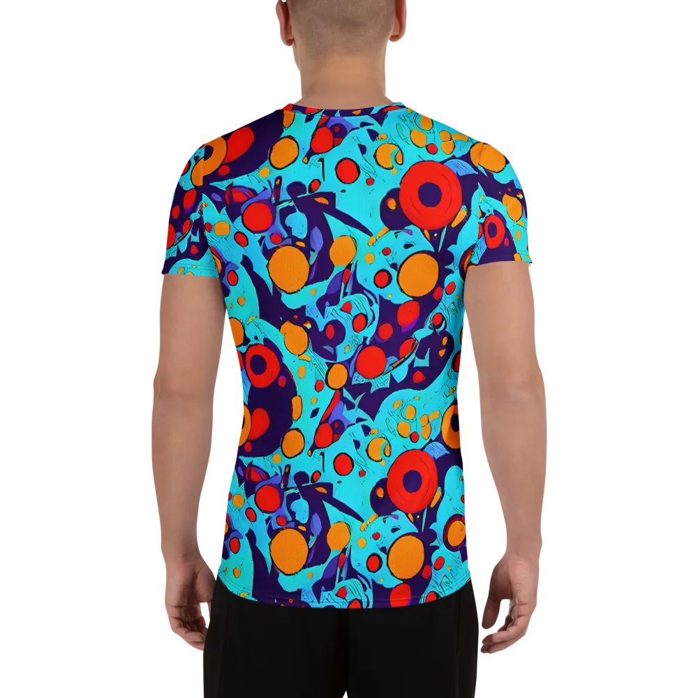 Cosmic Marrow on Men's Athletic T-Shirt — Back