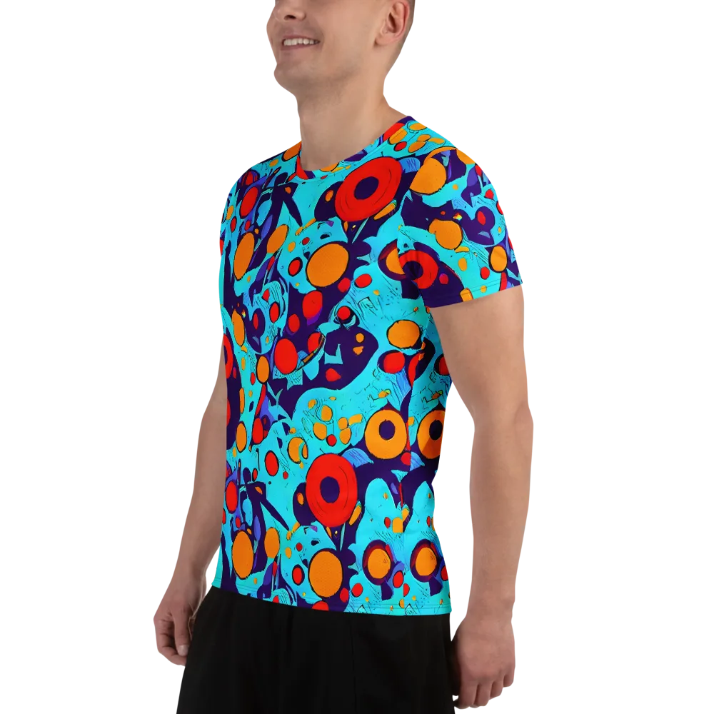 Cosmic Marrow on Men's Athletic T-Shirt — Left