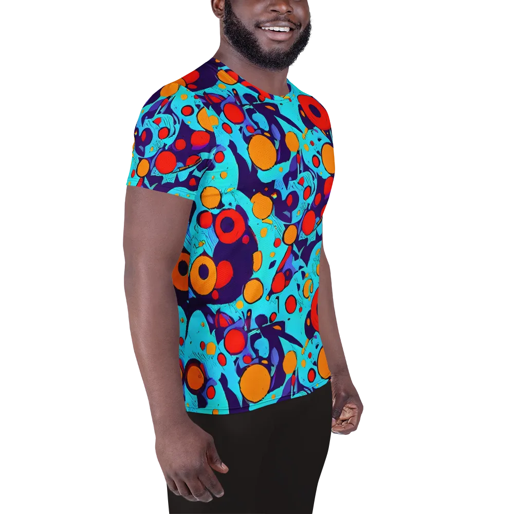 Cosmic Marrow on Men's Athletic T-Shirt — Right
