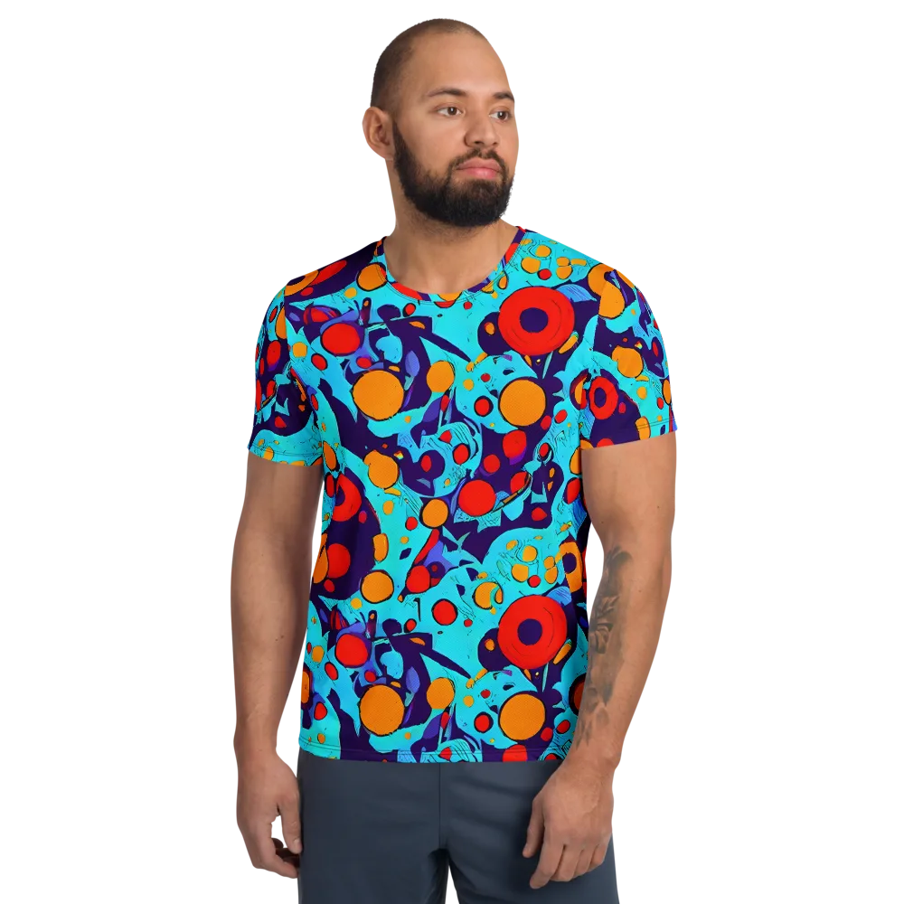 Cosmic Marrow on Men's Athletic T-Shirt — Front