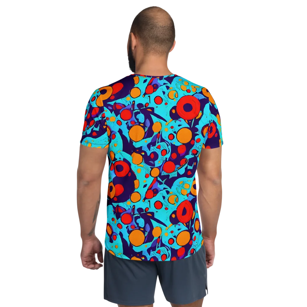 Cosmic Marrow on Men's Athletic T-Shirt — Back