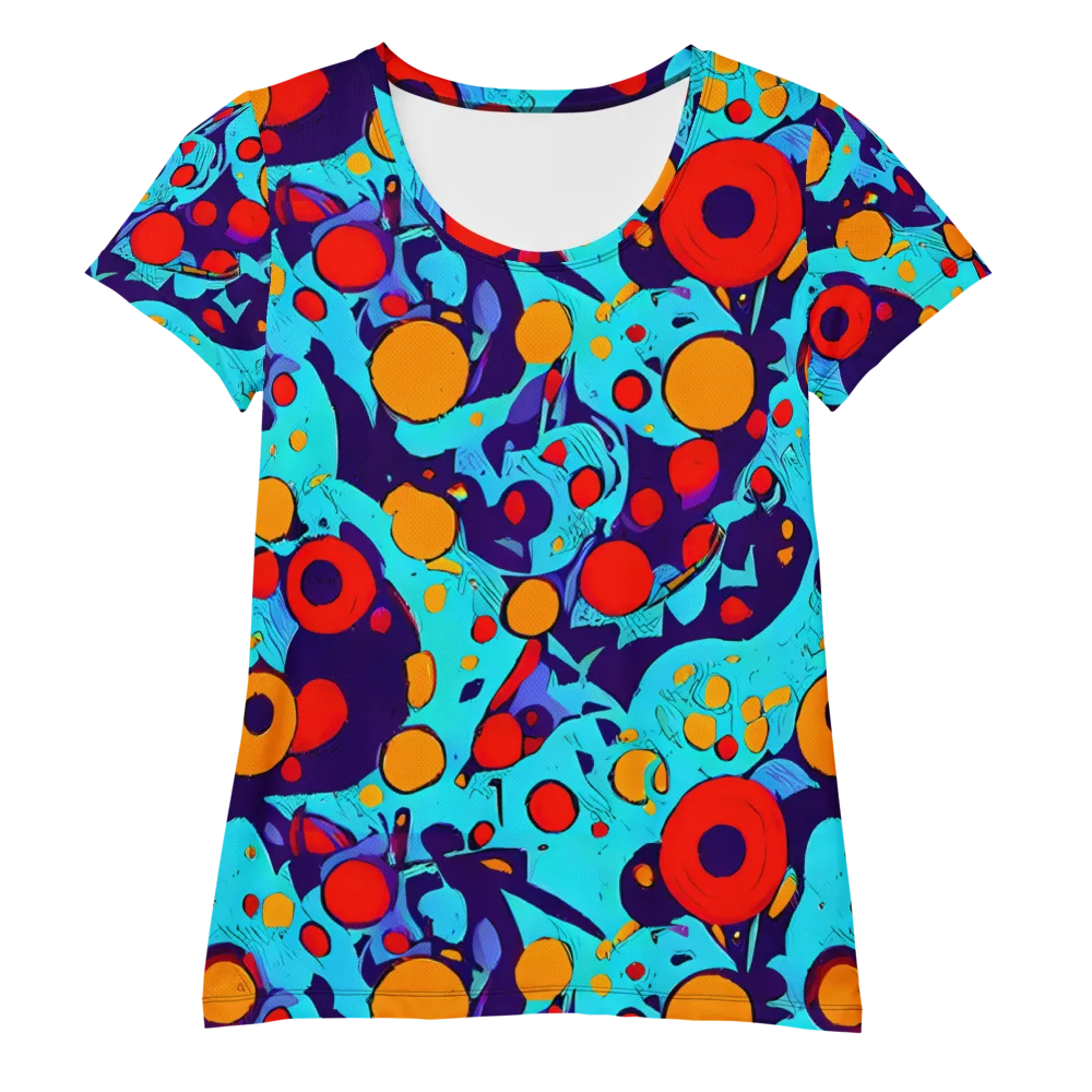 Cosmic Marrow on Women's Athletic T-Shirt — Front