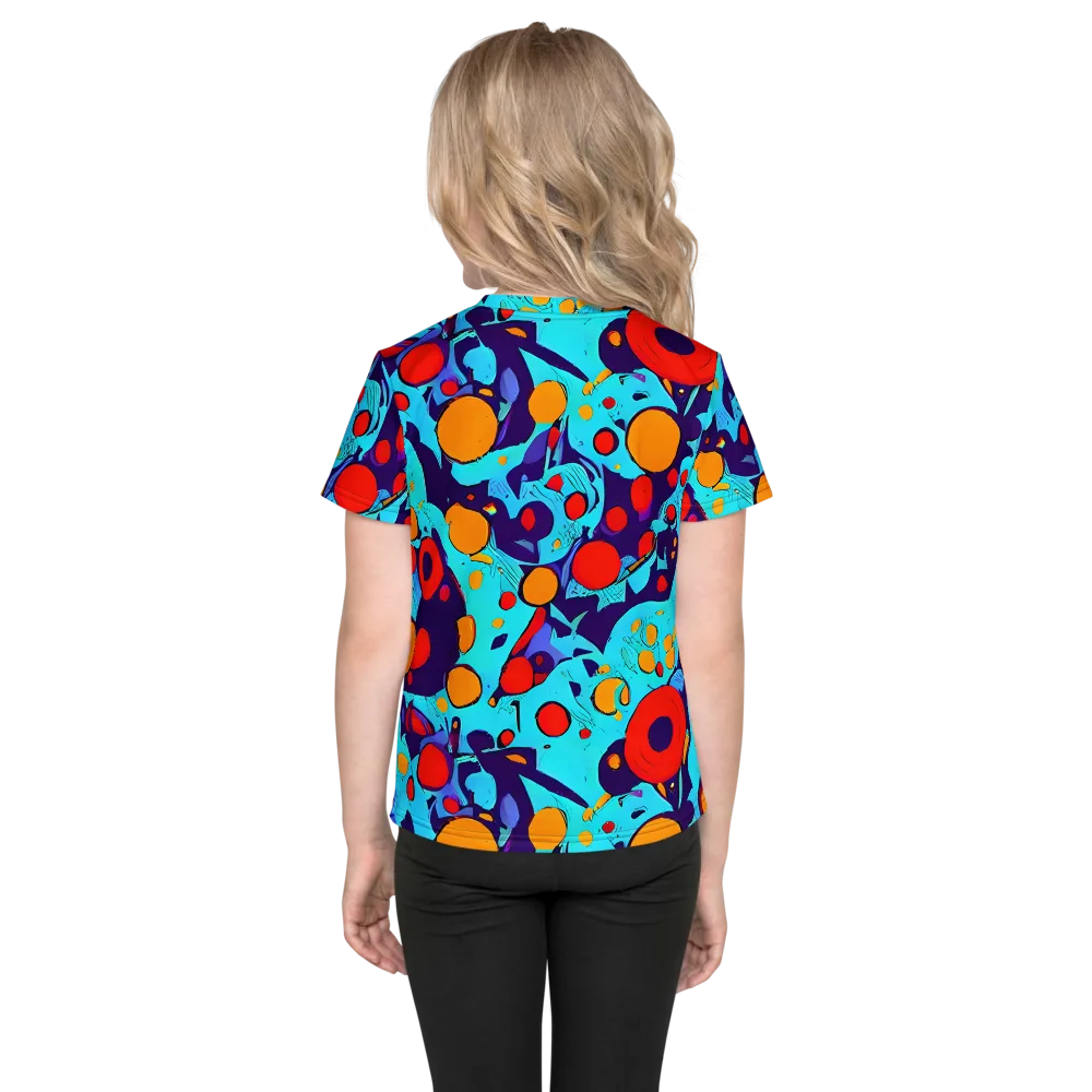 Cosmic Marrow on Kids Crew Neck T-Shirt — Back
